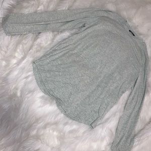 SHEIN men’s long sleeve light grey shirt